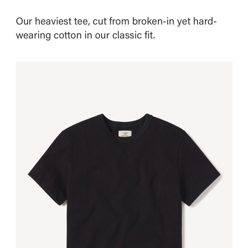 Buck Mason Men’s Black Short Sleeve Tee